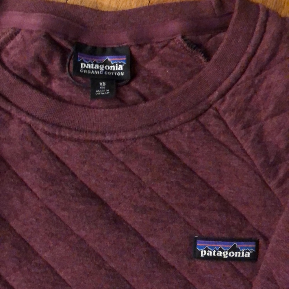 Women's Organic Cotton Quilt Crew Patagonia XS